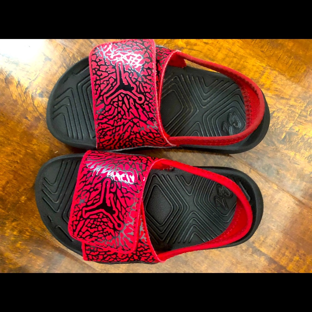 Toddlers Nike Air Jordon Slides - Size 10.5
